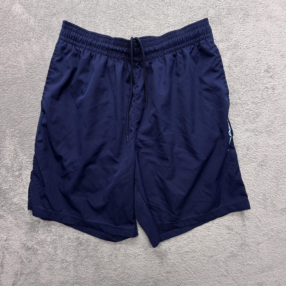 HEAD Shorts Mens‎ Medium Blue Athletic Drawstring Pockets Lightweight Stretch